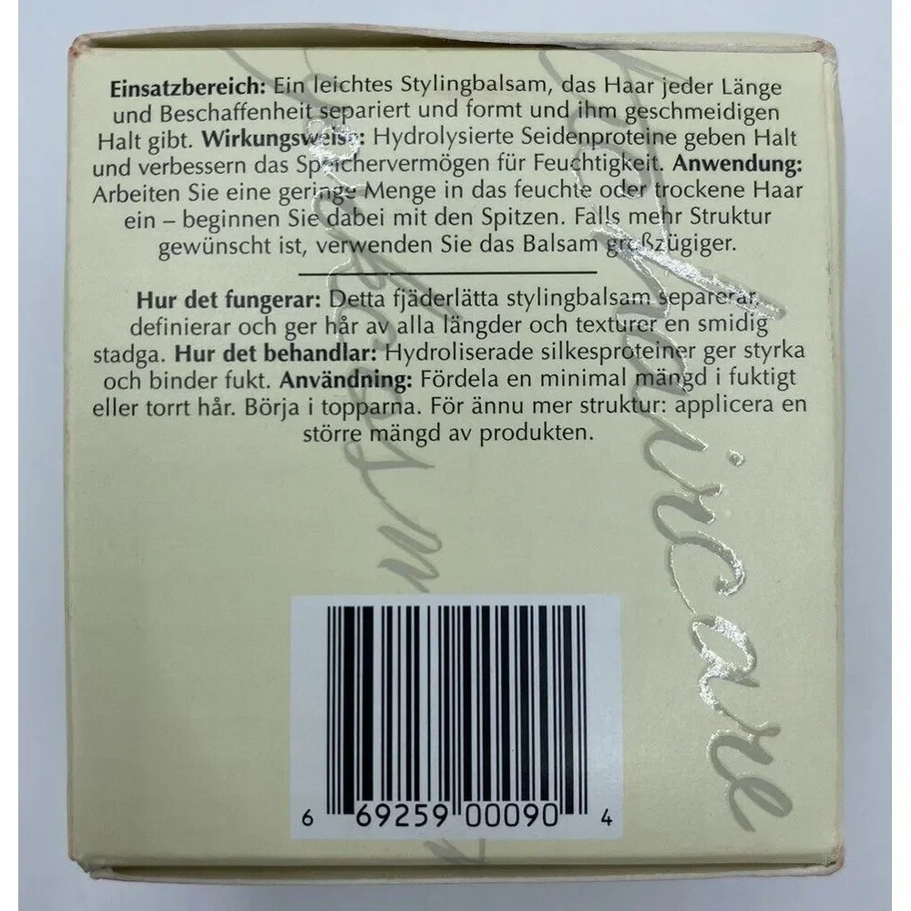 ECRU New York Silk Texturizing Hair‎ Styling Balm 1.69 Oz New SEALED Cosmetic